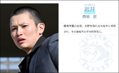 ドラゴン桜2 ヤンキー岩井役は西垣匠 慶応ボーイで文武両道だった Next Journal
